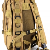 Rucsac militar pentru drumetie, impermeabil, ultra usor, 4 compartimente, 28litri, verde