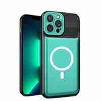 Husa pentru Apple iPhone 12 MagSafe, Urban Armor, Vafy, Verde deschis, suport magnetic