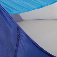 Cort plaja si picnic semi-deschis Sersimo, protectie UV, 200x120x95cm, albastru
