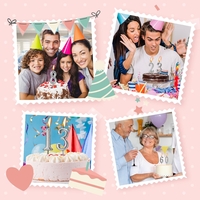 Lumanare de Tort, Flippy, Model Cifra 5, Party, 4.5 x 2.5 cm, din Parafina, Argintiu
