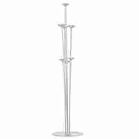 Suport pentru Baloane, Flippy, cu Trei Straturi, pentru 7 Baloane, 70 cm, Transparent