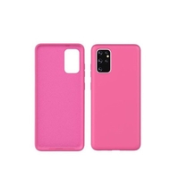 Husa protectie Vafy compatibila cu Samsung Galaxy S21 Ultra Liquid Silicone Case, Fuchsia