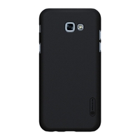 Husa Samsung Galaxy A3 2017 Nillkin Frosted Shield Negru + Folie de protectie