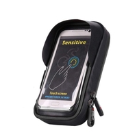 Suport de bicicleta Flippy Wheel UP pentru telefoane cu ecran tactil =< 6.0 inch impermeabil, negru