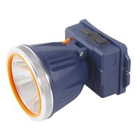 Lanterna LED de Montat pe Cap, Vafy, cu Raza Lunga de Zoom, Reincarcabila USB, Far Telescopic, Rezistent la Apa, Reglabil, pentru Pescuit in Aer Liber, Camping, Lumina Puternica, Lanterna, 10.5x8x6.5 cm, Albastru
