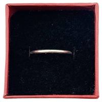 Inel Dama Argint 925, Jolie Silver, Tip Verigheta, Marimea 61, 0.3 cm x 2.2 cm, 0.9 g, Argintiu