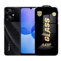Folie de Protectie pentru Xiaomi Redmi 13R, Vafy, Sticla Securizata ESD, Margini Negre, Rezistenta la Zgirieturi, Antistatica, 0.35 mm, Transparenta