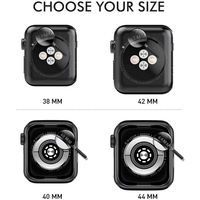 Husa Apple Watch Series 2/3 42 mm Full Tpu 360 Transparent, Vafy
