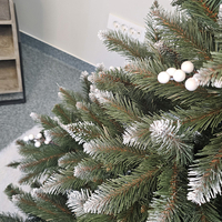 Brad artificial Christmas Deluxe by Sersimo, WhiteBerry, 2D, 180cm