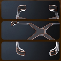 Husa Armor X Compatibila cu iPhone 15 Pro Max, Vafy, Aliaj de Aluminiu, Antisoc, Antizgarieturi, Impermeabila, Margini cu 2 Straturi, Aderent, Montare Usoara, Surubelnita Inclusa, Gri Metalizat