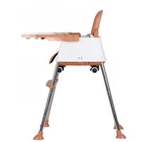Scaun de Masa Pliabil 3in1, Flippy, Reglabil, Multifunctional, 3 Pozitii, Masuta si Husa Detasabile, Roti, Centura de Siguranta, Ajustare Inaltime