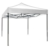 Cort pliabil pentru Evenimente, cadru metalic pentru curte si gradina, 2x3 m, Alb, Flippy