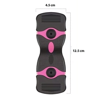 Racleta Multifunctionala pentru Curatare Sticla si Ceramica, Flippy, Design Ergonomic, Maner Anti-alunecare, Include 20 de Lame de Schimb, 12,5 x 4,5 cm, Roz