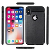 Husa Apple iPhone X Zore TPU moale Rosu