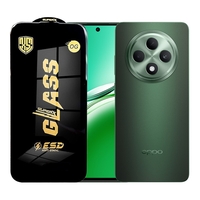 Folie de Protectie pentru Oppo F27, Vafy, Sticla Securizata ESD, Margini Negre, Rezistenta la Zgirieturi, Antistatica, 0.35 mm, Transparenta