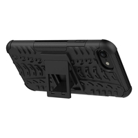 Husa protectie Flippy pentru Huawei P40 Lite Defender Model 3 cu Suport, Negru