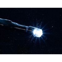Instalatie Craciun Profesionala de Exterior IP65, 393 m, 3930 Led-uri Mari ,Liniara, Alb rece, Interconectabila, Prelungitor 6.5 m inclus, Fir Negru, Vafy
