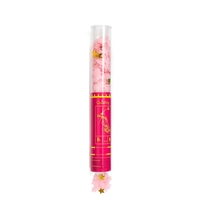 Tun de Confetti, Flippy, 40 cm, Model Stelute din Folie si Hartie, Ambalaj PET, Roz