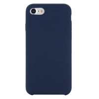 Husa protectie Vafy compatibila cu Apple iPhone 7/8/SE 2020 Liquid Silicone Case Albastru Inchis