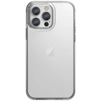Husa de protectie pentru iPhone 14 Plus, cu suport metalic pentru camera, Bracket Series, Vafy, Protectie Antisoc, PC mat, silicon moale pe margini, Transparent