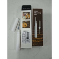 Kit de Curatare Casti 3in1, Flippy, Multifunctional, din ABS, 10.6 x 1.3 x 1.3 cm, Alb