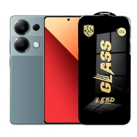 Folie de Protectie pentru Xiaomi Redmi Note 13, Vafy, Sticla Securizata ESD, Margini Negre, Rezistenta la Zgirieturi, Antistatica, 0.35 mm, Transparenta
