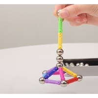 Set 178 Piese Betisoare Magnetice, Flippy, din Plastic/Magnet, +3 Ani, Multicolor