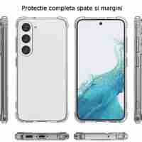 Husa de protectie Vafy, TPU, pentru Samsung A14 5G, Antisoc, Protectie colturi, Rezistenta la impact, Transparenta