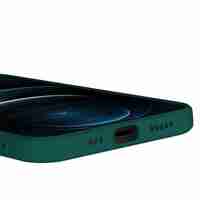 Husa pentru Samsung Galaxy S22 Plus, Vafy, Liquid Silicone, cu Microfibra pe interior, Protectie Antisoc, Verde inchis