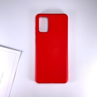 Husa protectie Vafy compatibila cu Samsung Galaxy S21 Ultra Liquid Silicone Case Rosu