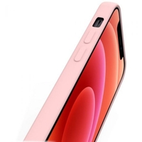 Husa protectie Vafy compatibila cu Huawei P Smart 2020 Liquid Silicone Case Roz