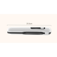 Placa de Par fara Fir, Vafy, Adaptor Tip C, 4 Trepte de Temperatura, Tensiune 5V, Capacitate Baterie 5000 mAh, Indreptat, Ondulat, 23.5x3.3x4.5 cm, Alb