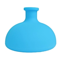 Dispozitiv Terapeutic Sputa, Vafy, Cupa pentru Terapie Toracica, Dispozitiv de Eructare, pentru Sugari si Copii, 7.5 x 6 cm, din Silicon, Albastru