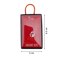 Pandantiv din Argint 925, Jolie Silver, pentru Dama, Model Trifoi cu Pietre de Minizirconii, 0.67 g, 1 x 1 cm, Argintiu/Multicolor