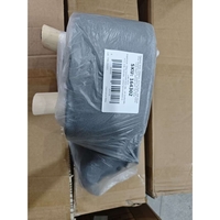 Taburet pentru Copii, Vafy, Scaun Tip Taburet, Model Elefant, din Lemn Masiv, Scaun pentru Copii, 30 x 25 x 25 cm, Gri inchis