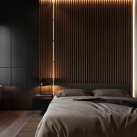 Set iluminare led pentru riflaje MDF, varianta II, 2 lampi x 1 metru, 520 lm, 5.6W, telecomanda