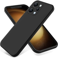 Husa de Protectie Matte TPU, Vafy, pentru Xiaomi Redmi 12 Pro, Protectie Camera, Antisoc, Antizgariere, Antialunecare, Acoperire Completa, Negru