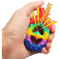 Jucarie Senzoriala Antistres cu Ventuza de Decompresie, Antrenare Antebrat, 3 ani, Model 2, Multicolor