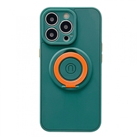 Husa protectie Vafy compatibila cu Apple iPhone 13 Mag Safe Silicone Verde