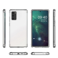 Husa Protectie,, Vafy, compatibila cu Samsung S20, TPU Antisoc, Protectie Colturi, Rezistenta la Impact, 1.5 mm, Transparenta