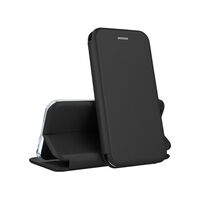 Husa de protectie Vafy compatibila cu Huawei P Smart 2020 Magnet Book Case Negru
