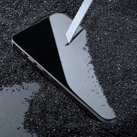 Folie Sticla Securizata, Vafy, compatibila cu Apple iPhone 16 Pro Max, Full Glue, Margini Negre, Transparent