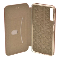 Husa de protectie Vafy compatibila cu Samsung Galaxy A71 Magnet Book Case Auriu