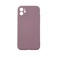 Husa protectie Vafy compatibila cu Apple iPhone 13 Mini Liquid Silicone Mov