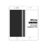 Folie Sticla Securizata, Flippy, compatibil cu Apple iPhone 7/8/SE 2020, Alb