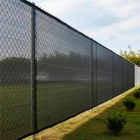 Plasa umbrire si intimitate pentru gard, 1.4m latime, 10m lungime, 140g densitate 90%, antracit deschis