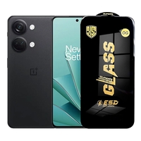 Folie de Protectie pentru OnePlus Ace 2V, Vafy, Sticla Securizata ESD, Margini Negre, Rezistenta la Zgirieturi, Antistatica, 0.35 mm, Transparenta