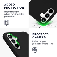Husa de Protectie Matte TPU, Vafy, pentru Xiaomi Redmi Note 12 5G, Protectie Camera, Antisoc, Antizgariere, Antialunecare, Acoperire Completa, Negru