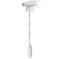 Dispenser Dozator Automat pentru Bauturi, Vafy, Dozator Electric Automat pentru Bidon de Apa, cu Baterii AA, 34 x 11 cm, Alb