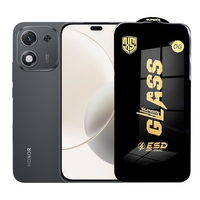 Folie de Protectie pentru Honor X70i, Vafy, Sticla Securizata ESD, Margini Negre, Rezistenta la Zgirieturi, Antistatica, 0.35 mm, Transparenta